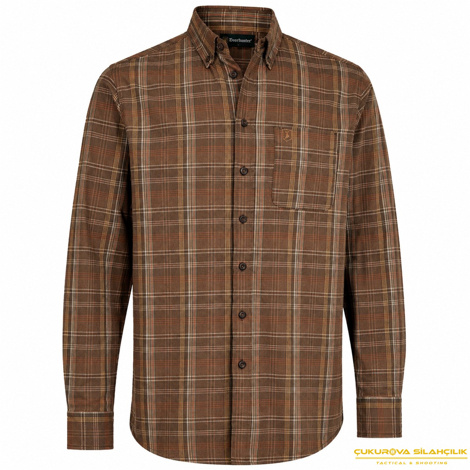 Deerhunter Ashton 38749 Yeşil Kareli Gömlek
