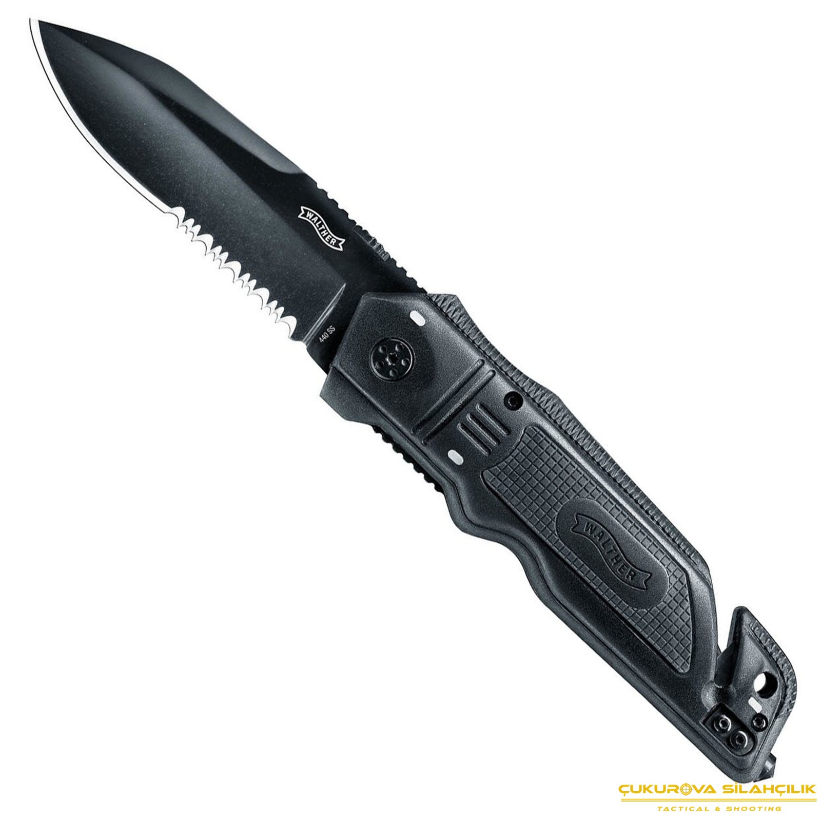 Umarex Walther ERC Acil Durum Bıçağı Siyah