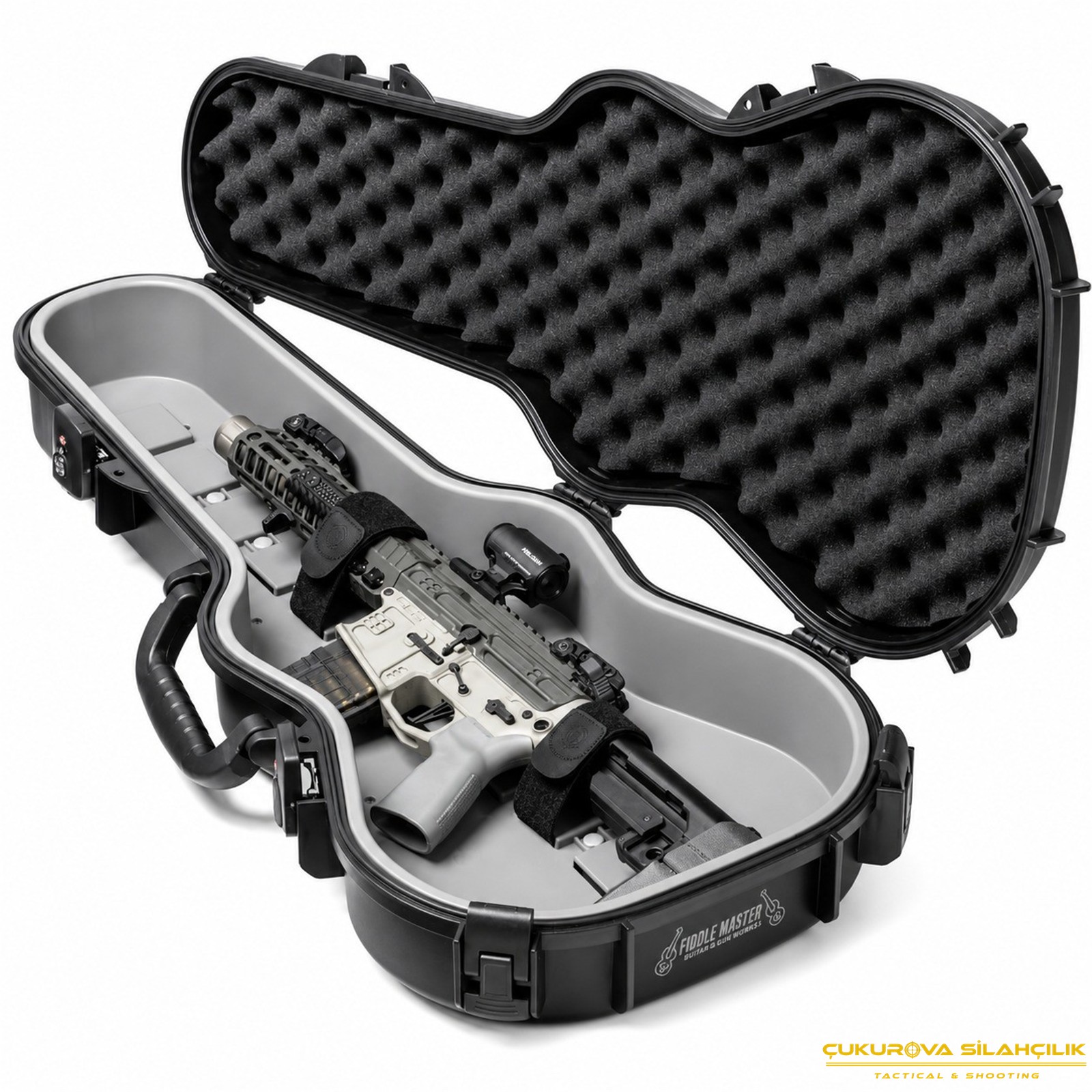 Savior Fiddle Master Tekli Tüfek Çantası Siyah