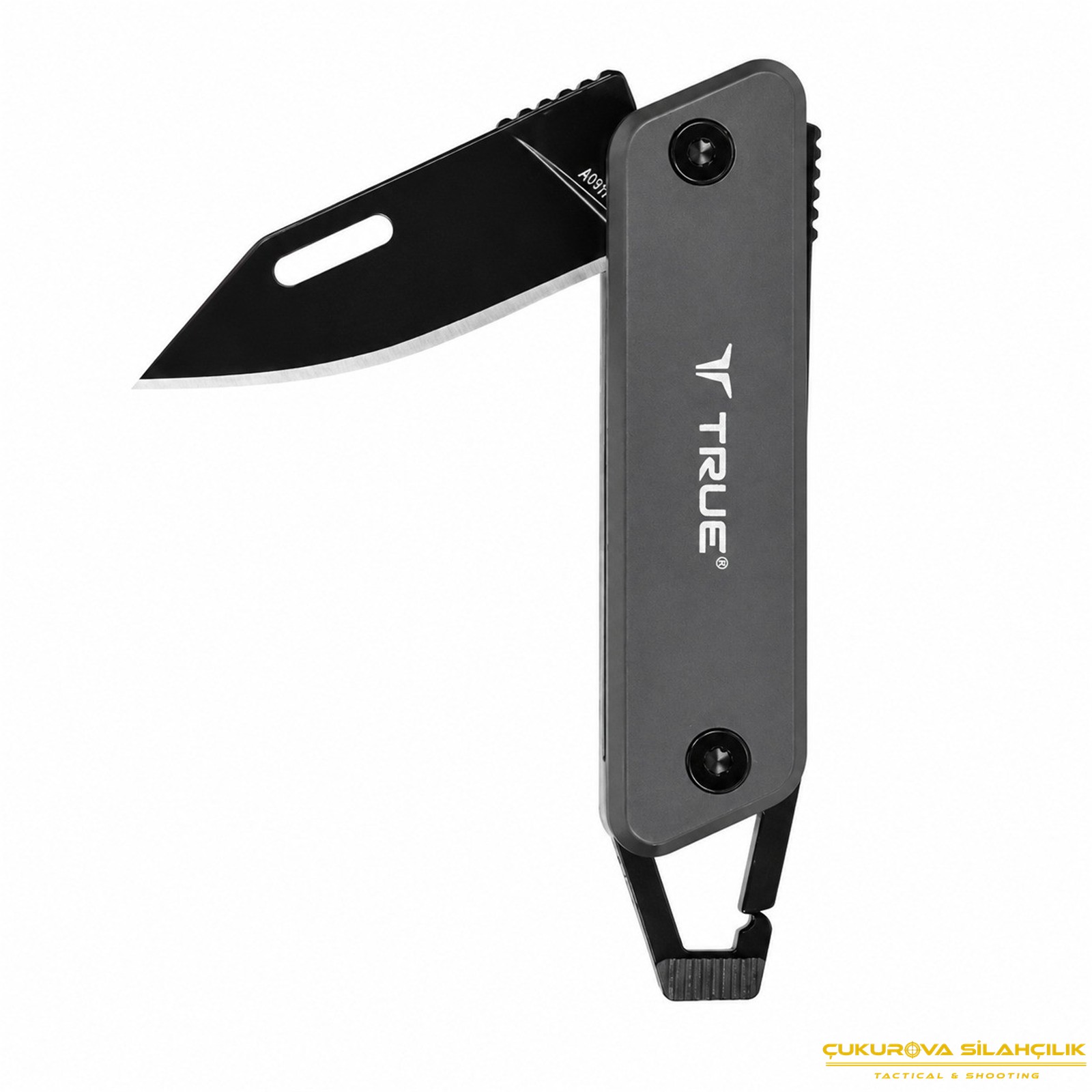 True Utility 7060 Keychain Gri Kutulu Çakı