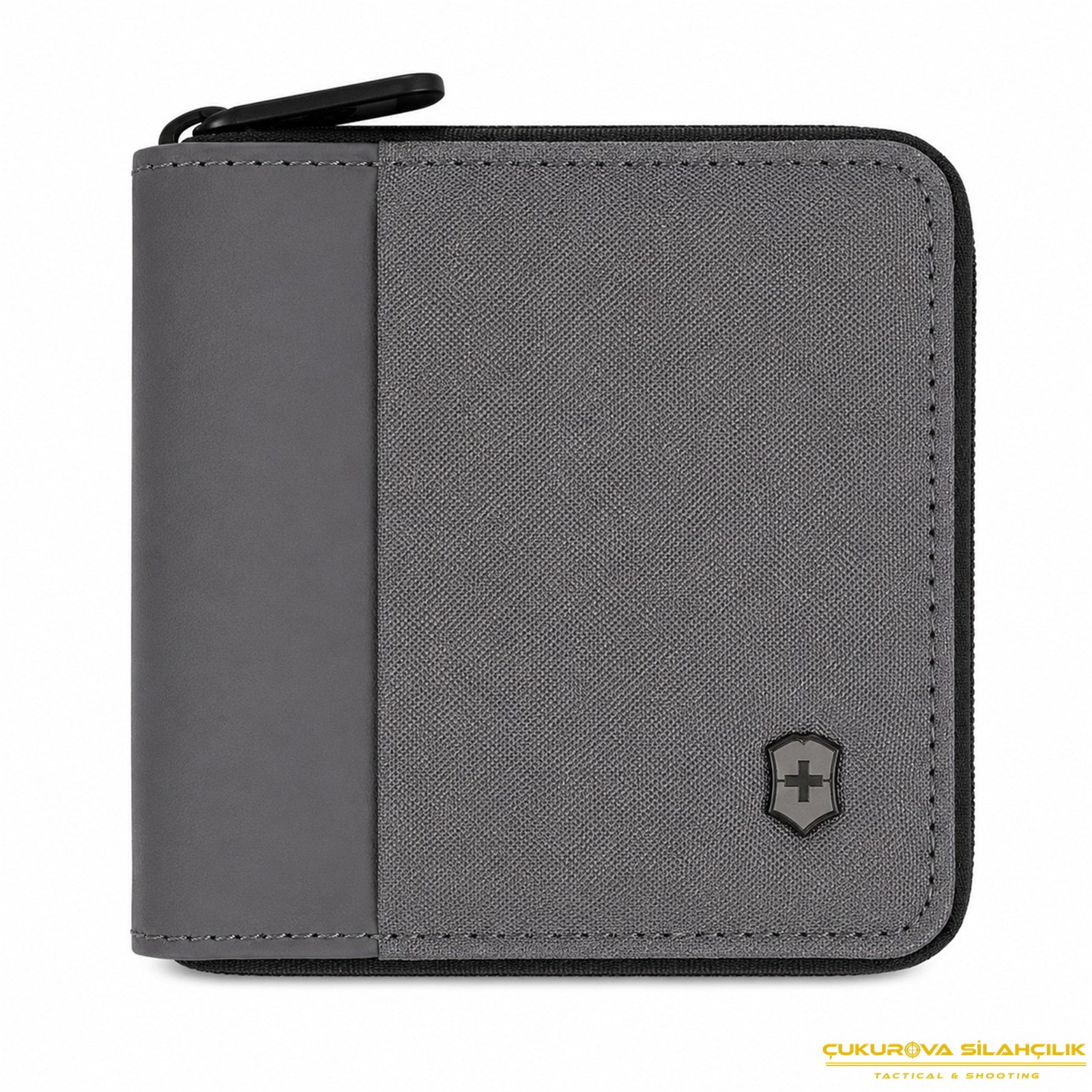 Victorinox 653368 Travel Essential Zip Around Cüzdan Gri