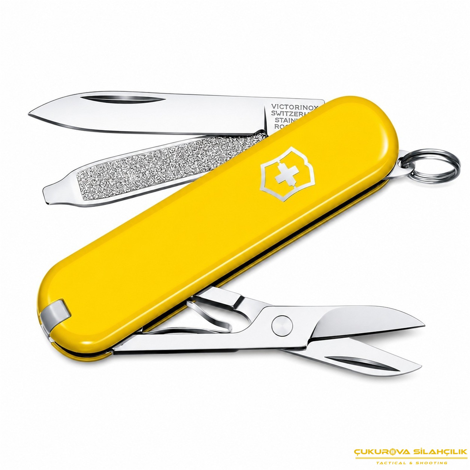 Victorinox 0.6223.8G Classic Çakı Sarı Kutulu