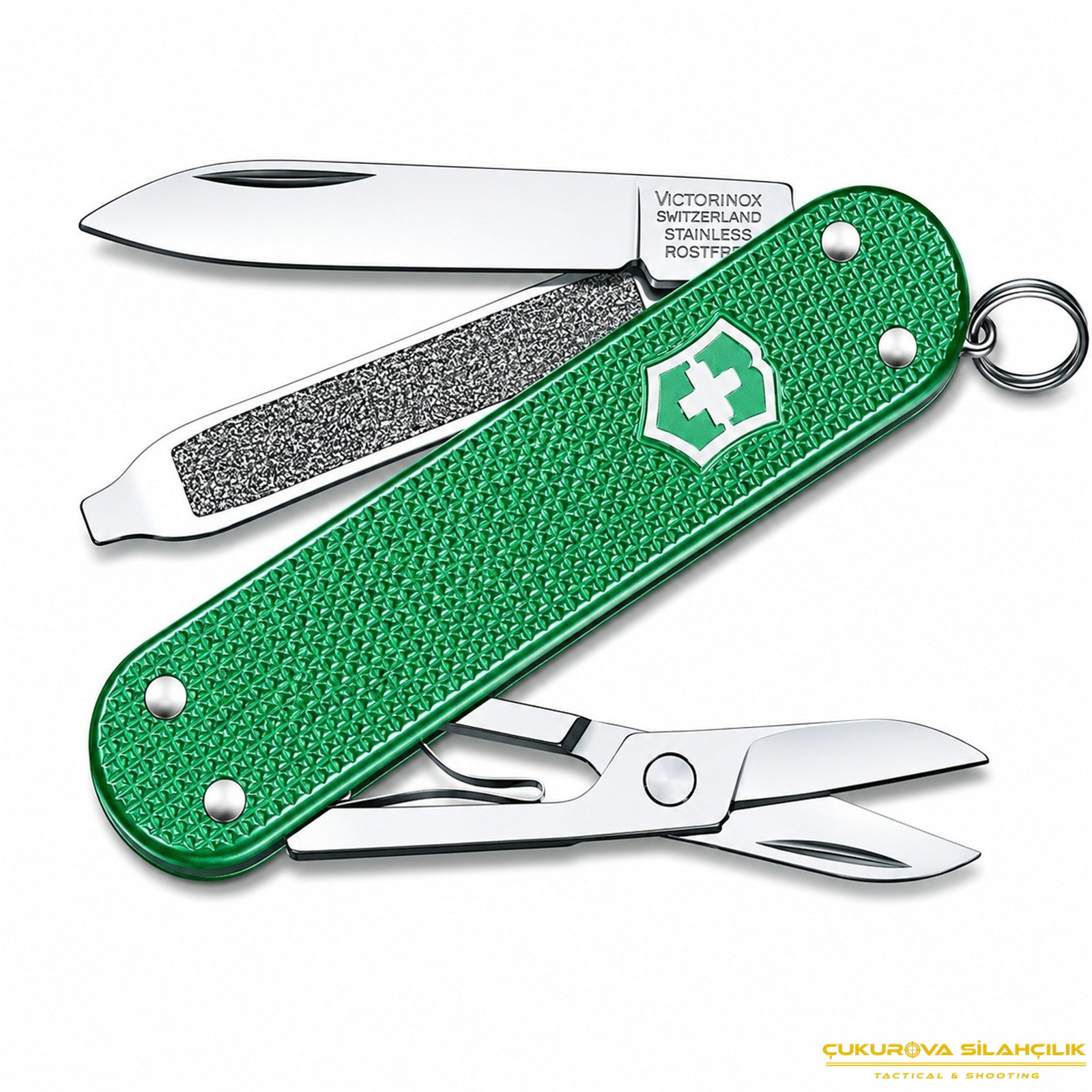 Victorinox 0.6221.221G Minty Mint Classic Alox Çakı