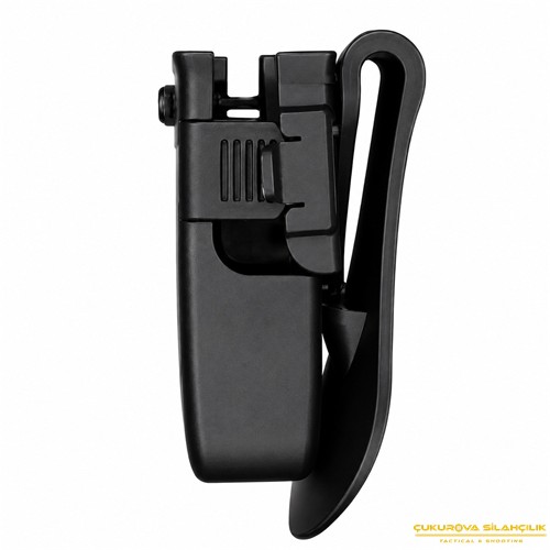 Amomax Universal İkili Tabanca Şarjör Kılıfı 9 Mm, .40, .45