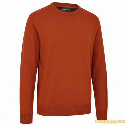 Deerhunter Harrington Kiremit Rengi Yuvarlak Yaka Kazak