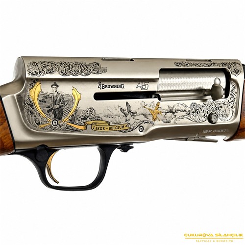Browning A5 Limited Edition Gold Gr.4 135. Yıl 12 Ga Yarı Otomatik Tüfek