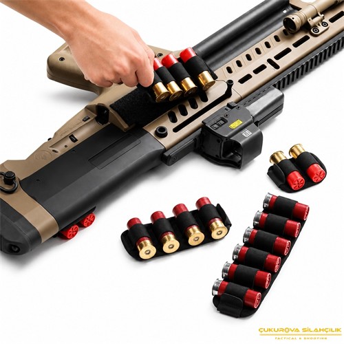 Savior 6'lı 12 Ga Fişek Kılıfı Koyu Yeşil 2 Adet