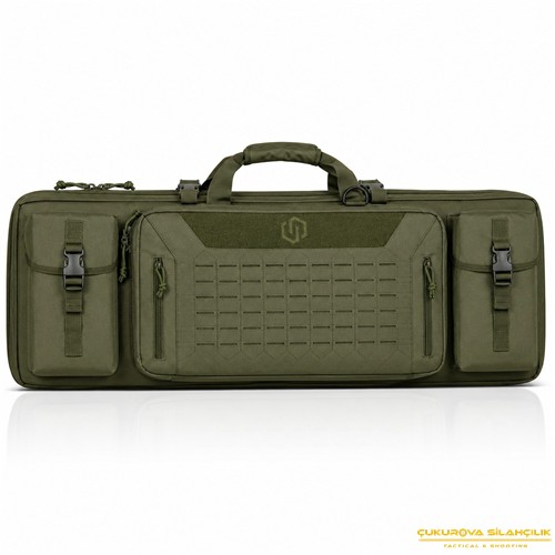 Savior Urban Warfare Çift Kapasiteli Tüfek Çantası 36" Koyu Yeşil