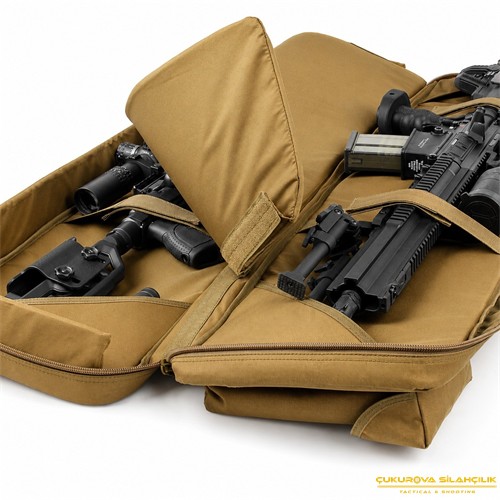 Savior Urban Warfare Çift Kapasiteli Tüfek Çantası 42" Toprak