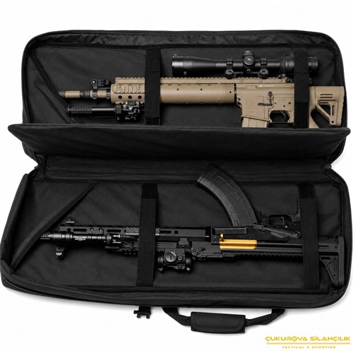 Savior Urban Warfare Çift Kapasiteli Tüfek Çantası 46" Siyah