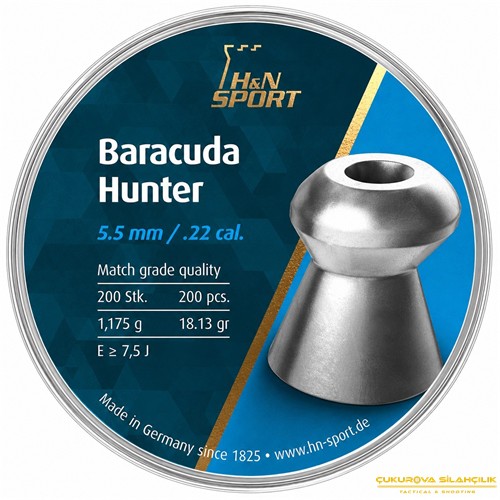 H&N Barracuda Hunter Havalı Saçma  5.5 Mm. 200 Adet