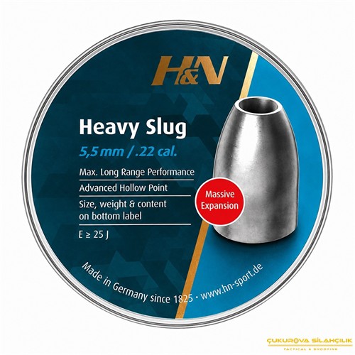H&N Heavy Slug Havalı Saçma 5.5 Mm. 150 Adet
