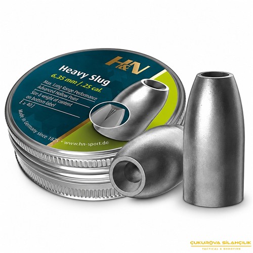 H&N Heavy Slug Havalı Saçma 6.35 Mm. 38 Gr. 120 Adet