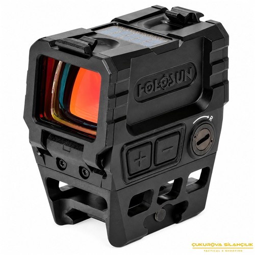 Holosun AEMS Enclosed Solar Multi-Reticle Red Dot 2 MOA & 65 MOA Circle