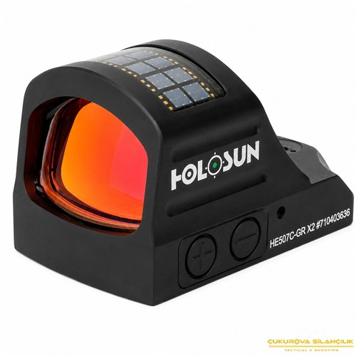 Holosun HE507C-GR X2 Classic Multi-Reticle Green Dot 2 MOA & 32 MOA Circle