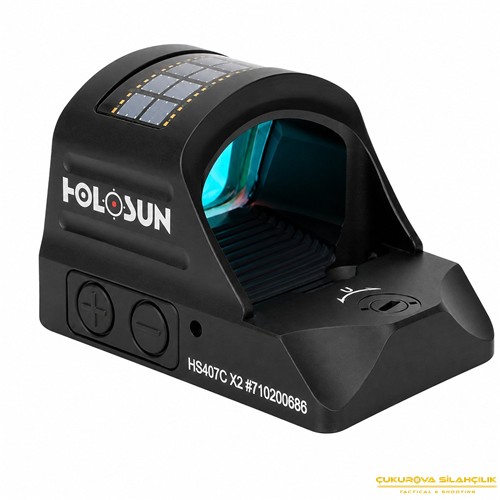 Holosun HS407C X2 Classic Solar Open Refleks Red Dot 2 MOA
