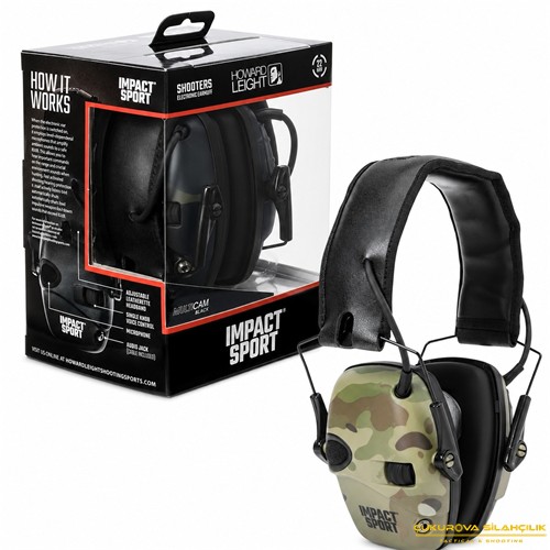 Howard Leight Impact Sport Sound Elektronik Atış Kulaklığı Camo