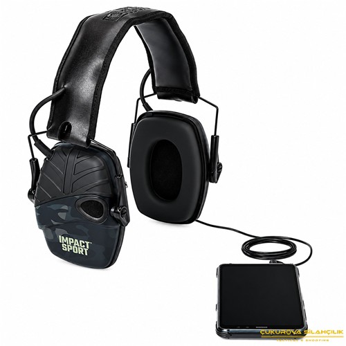 Howard Leight Impact Sport Sound Elektronik Atış Kulaklığı Siyah