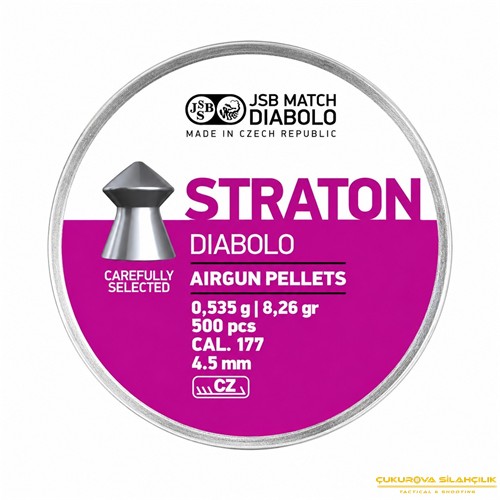 JSB Straton Diabolo Havalı Saçma 4.5 Mm. 500 Adet