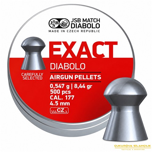 JSB Exact Diabolo Havalı Saçma 4.51 Mm. 500 Adet