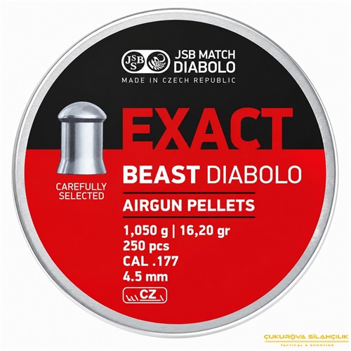 JSB Exact Beast Diabolo Havalı Saçma 4.5 Mm. 250 Adet