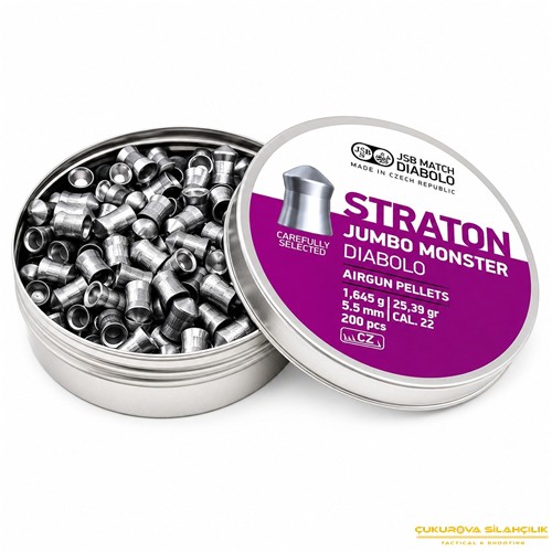 JSB Straton Jumbo Monster Diabolo Havalı Saçma 5.51 Mm. 200 Adet