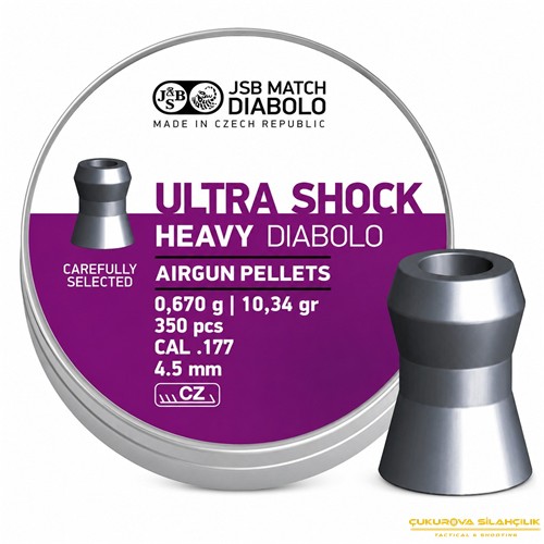 JSB Ultra Shock Havalı Saçma 4.50 Mm. 350 Adet