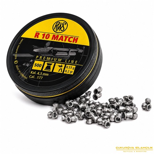 RWS R10 Match Havalı Saçma 4.50 Mm. 500 Adet
