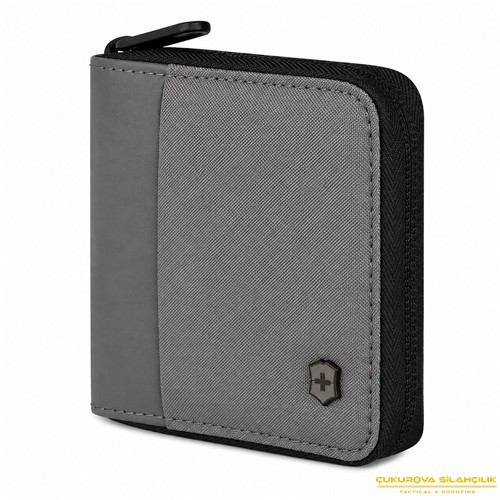 Victorinox 653368 Travel Essential Zip Around Cüzdan Gri