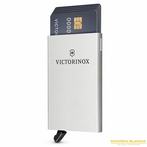 Victorinox Altius Secrid Essential Kartlık Gümüş