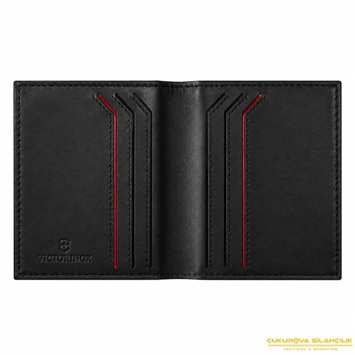 Victorinox 611578 Altius Alox Bifold Cüzdan Siyah