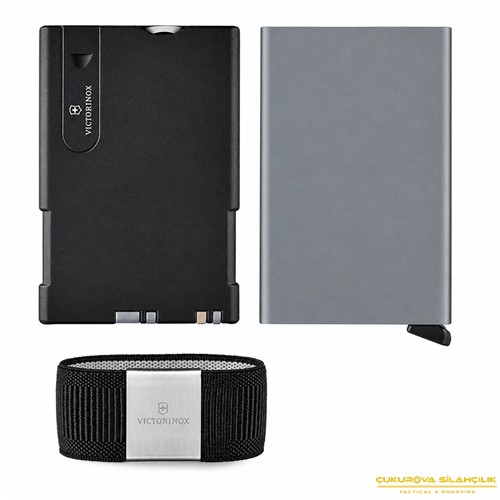 Victorinox 0.7250.36 Secrid Smart Card Cüzdan Gri