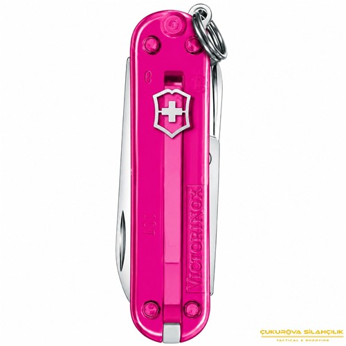 Victorinox 0.6223.T5G Classic Şeffaf Pembe Çakı