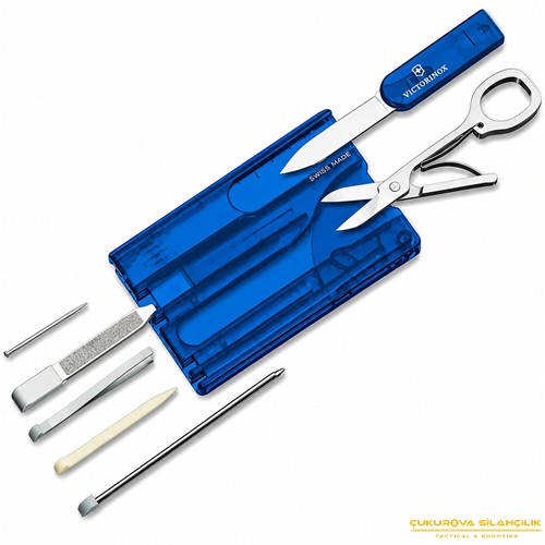 Victorinox 0.7122.T2 SwissCard Classic Sapphire