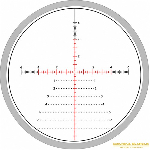 Vortex Viper HD 5 - 25 x 50 Mm. FFP VMR-4 MRAD Riflescope VPR-52502 Tüfek Dürbünü