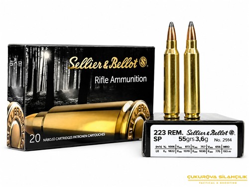 Sellier & Bellot 223 Rem. Sp. 55 Grn. 5209